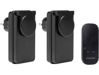 Sada venkovních bezdrátových zásuvek Smartwares SH4-99650 1000W - Zástrčka typu F