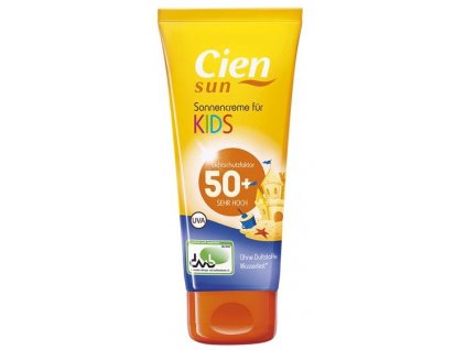 Cien - Dětský krém na opalování - SPF 50 - 100 ml