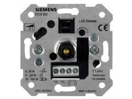 Siemens soklový vestavěný stmívač LED