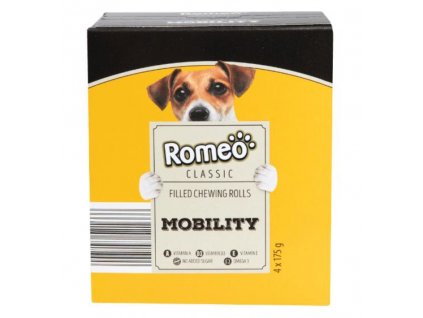 Romeo Mobility plněné tyčinky pro psy 4x175g