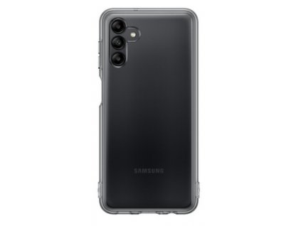 Samsung Poloprůhledný zadní kryt Soft Clear pro Galaxy A04s černý