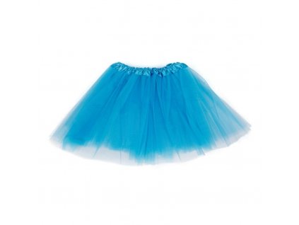Tylová sukně - modrá