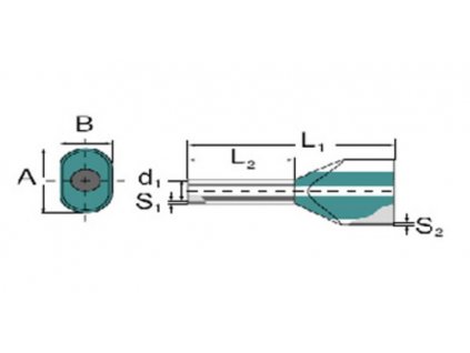 Weidmüller 9004710000 dutinka 10 mm² čiastočne izolované červená 100 ks