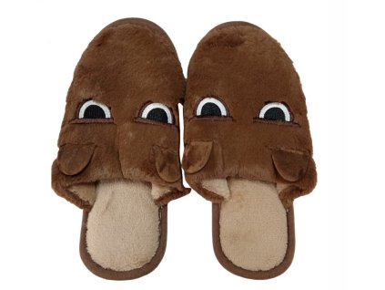 Plyšové pantofle