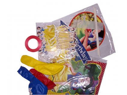 Párty mix s balonky- sněhurka