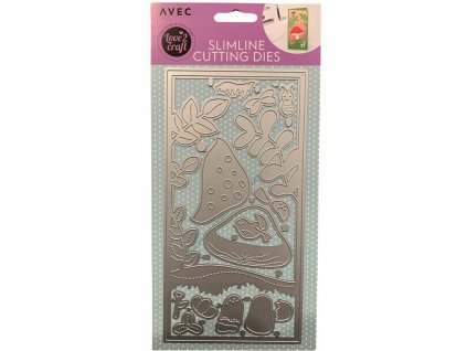 AVEC raznice pro papírovou scrapbookingovou muchomůrku