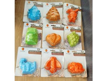 Silikonové formičky na pečení muffinů