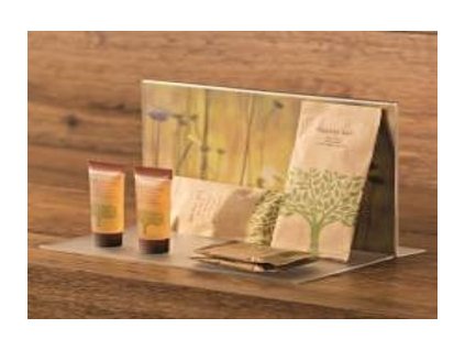 Stojak akrylowy "T"  25x17x15 h cm