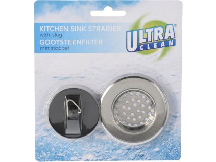 SÍTKO DO DŘEZU 6,5CM SE ZÁTKOU 4,5CM