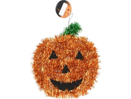 DEKORÁCIA ZÁVESNÁ PL.HALLOWEEN TEKVICA  Rozbaliev(n)o
