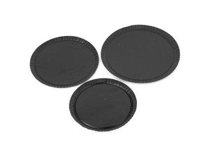 Homebound by Kolony – Schalenset – 3-pcs – Ø 20/18/17cm – Zwart
