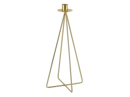 Homebound by Kolony – Kaarsenstandaard – 35×17×6cm – goud