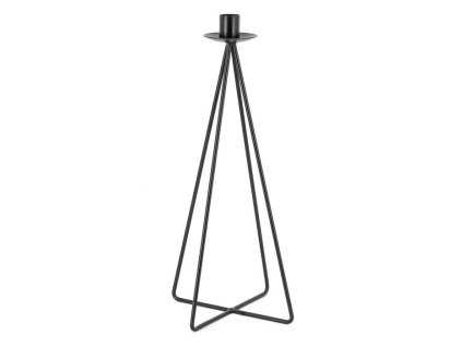 Homebound by Kolony – Kaarsenstandaard – 35×17×6cm – zwart