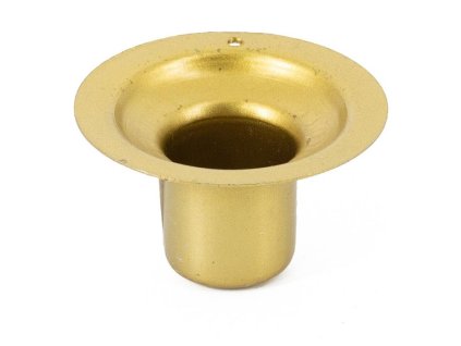 Homebound by Kolony – Kaarsenstandaard – 3×5,5×2cm – goud