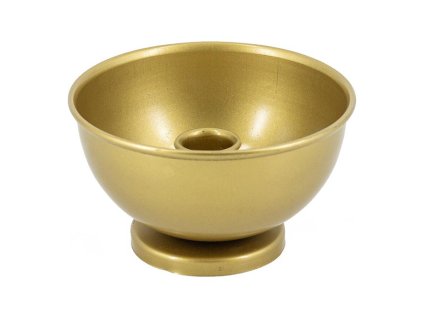 Homebound by Kolony – Kaarsenstandaard – 7×13×7x3cm – goud