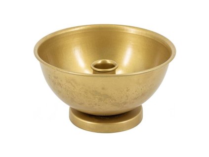 Homebound by Kolony – Kaarsenstandaard – 8×14,5×8x3cm – goud