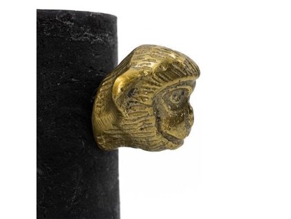 Kolony – Kandelaar aap – 6,5×3x7cm – goud