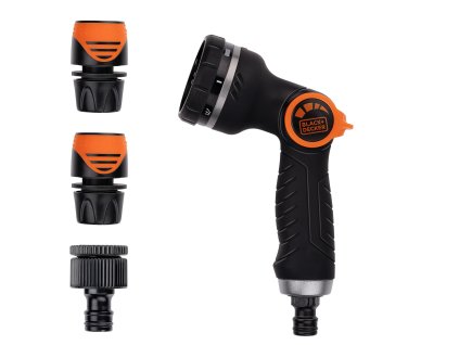 Zavlažovací pistole se 3 spojkami Black+Decker