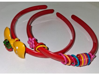 Dívčí čelenka do vlasů - hladká