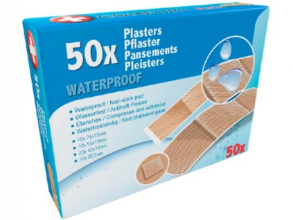 Voděodolné náplasti Comfort Aid 50ks