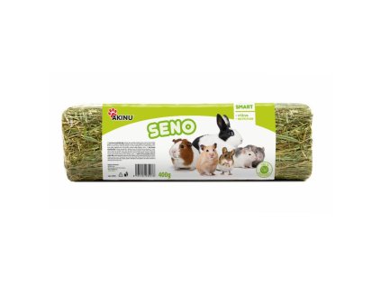 Akinu Lisované seno krmivo pro hlodavce a králíky 400 g