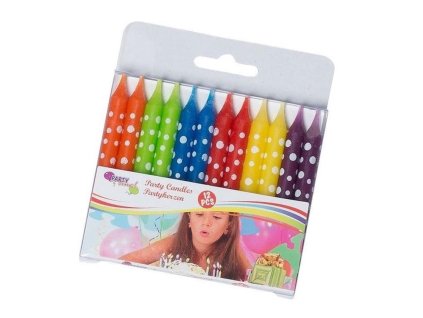 Sada svíček 12 kusů, 8 cm