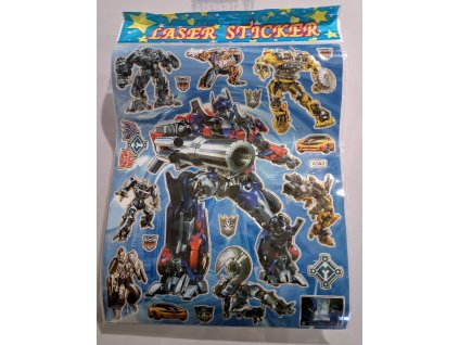 Samolepky Transformers - 18 ks