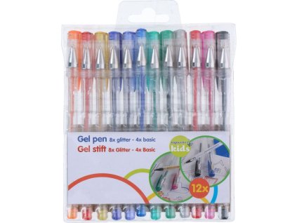 Sada gelových per TOPWRITE 12ks