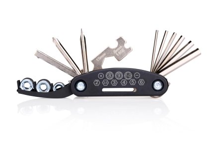 Sada nářadí na kolo - 14 dílů v pouzdře BICYCLE GEAR