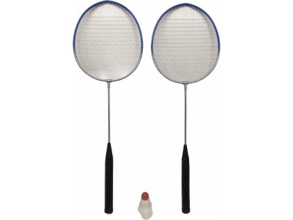 Sada na badminton 2 rakety + 1 košíček