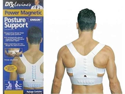 Magnetický pás pro podporu držení těla Dr. Levine