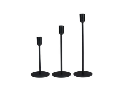 Sada kovových svícnů ARTICASA 3ks