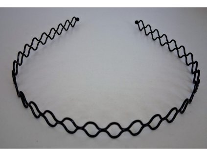 Čelenka do vlasů - černá