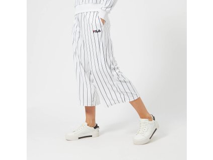 FILA Dámské Iona Stretch Velur Culottes - bílé