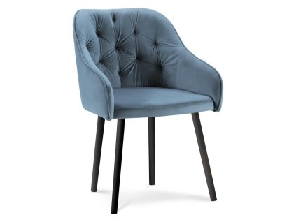 Sada 4 židlí Luisa Petrol