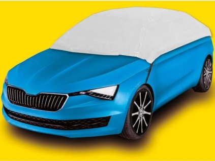 Autoplachta / plachta na auto / půlgaráž - velikost XL 317x157x51cm