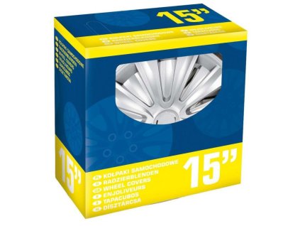 Ozdobné kryty kol / poklice 15 palců - Delta Ring - sada 4ks