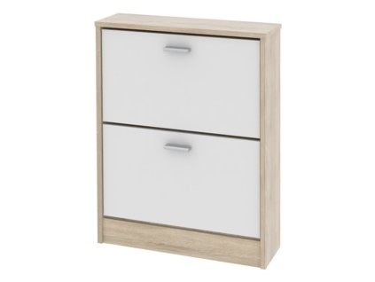 DA12 botník sonoma sv./bílá