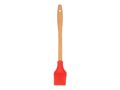 Blokker bakkwast – hout siliconen – rood – 17,5×3x1cm