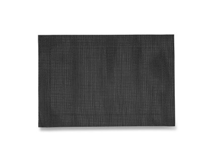 Blokker Placemat Stockholm – 30×45 cm – Zwart (verlaagde besteleenheid)