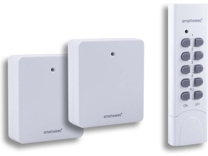 Sada zásuvkových vypínačů Smartwares SH5-SET-FL s dálkovým ovládáním
