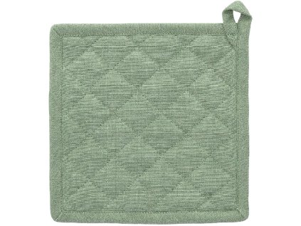 Blokker Pannenlap Chambray – Groen – 20×20×1 – (verlaagde besteleenheid)
