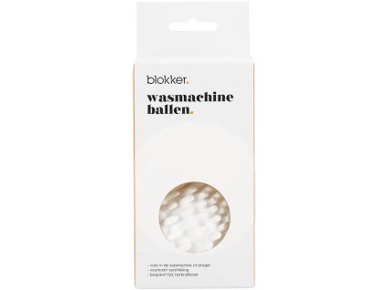 Blokker wasmachineballen – 2 stuks – wit