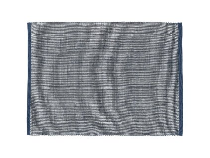 Blokker Placemat Como – 30×45 cm – 2 stuks – blauw (verlaagde besteleenheid)