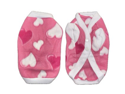 Obleček pro malá psí plemena - tmavě růžová