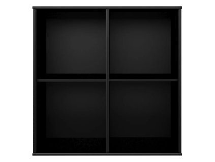 Černý modulární policový systém 68,5x69 cm Mistral Kubus - Hammel Furniture
