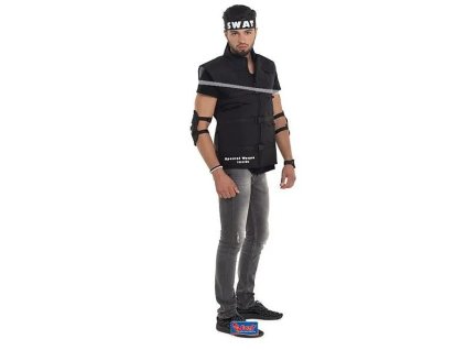 Trojdílný kostým SWAT