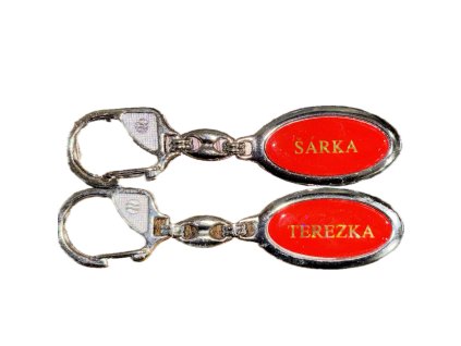 Klíčenka s ženským jménem