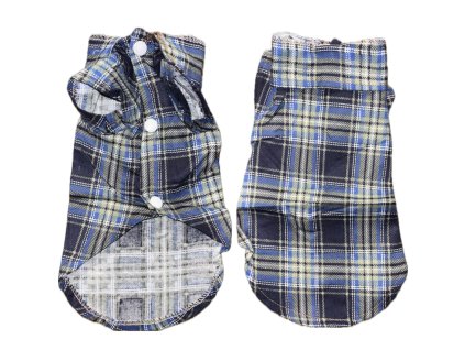 Obleček pro malá psí plemena - Tmavě modrá košile