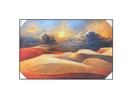 Obraz na plátně 'Abstraktní krajina' - 70 x 110 cm